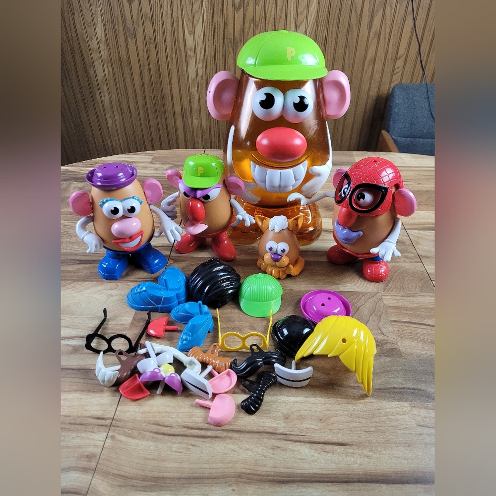 Mr. Potato Head Large Container With Extra Pieces